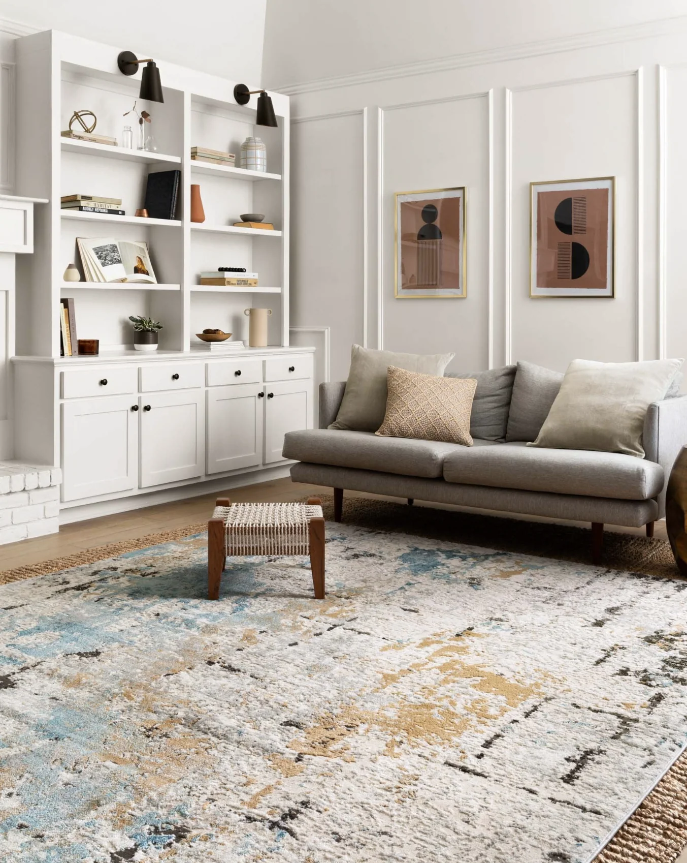Alchemy Rug in Stone/Slate - Image 3