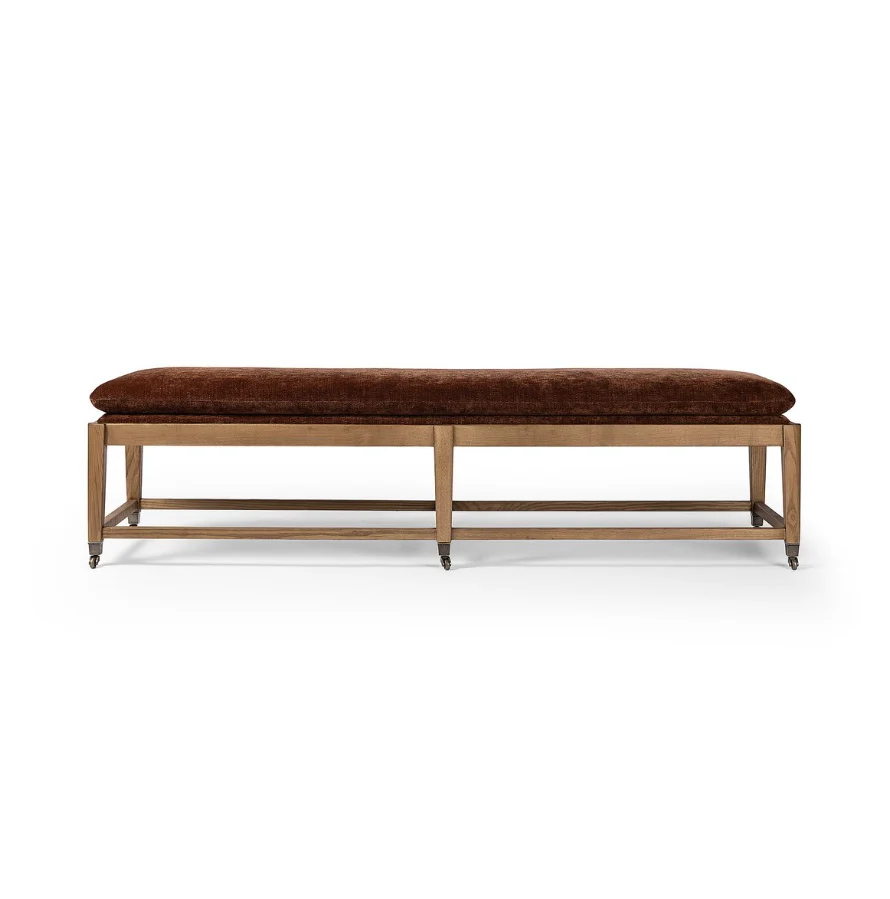 Amber Lewis x Four Hands Eleanor Accent Bench