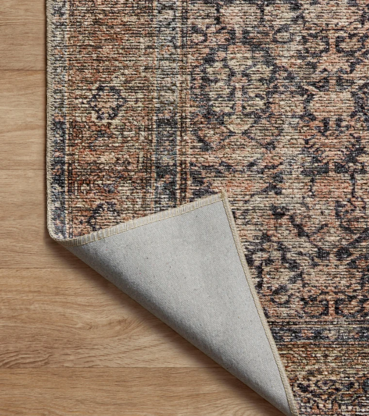 Amber Lewis X Loloi Billie Rug in Ink/Salmon - Image 7