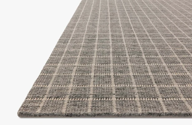 Amber Lewis X Loloi Cedar Rug in Charcoal/Ivory - Image 3