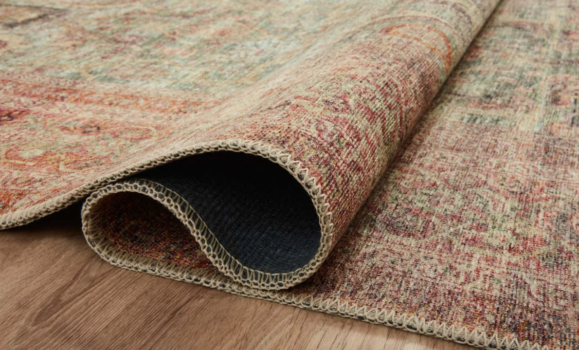 Amber Lewis X Loloi Georgie Rug in Jade/Sunset - Image 5