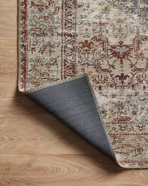 Amber Lewis X Loloi Georgie Rug in Teal/Antique - Image 4