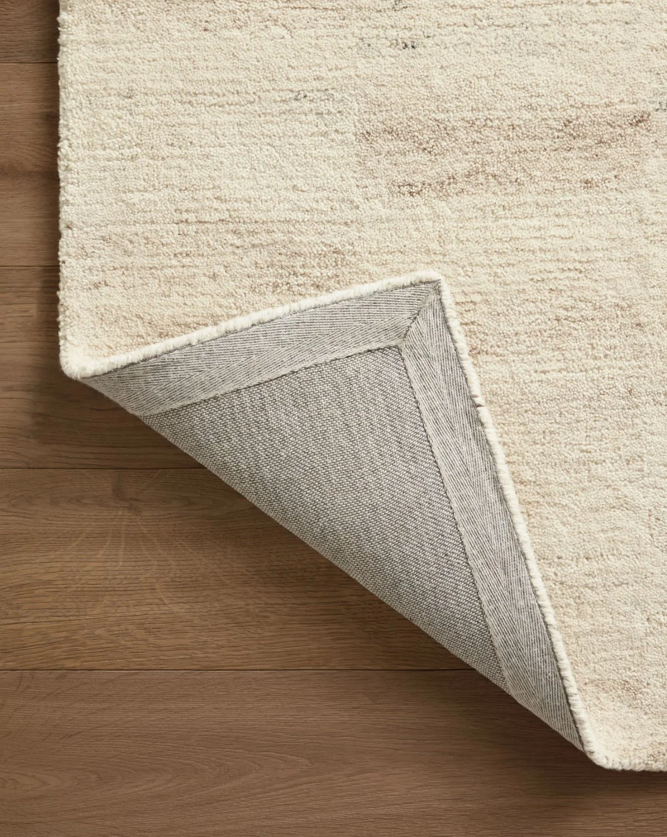 Amber Lewis X Loloi Rocky Rug in Natural/Fog - Image 3