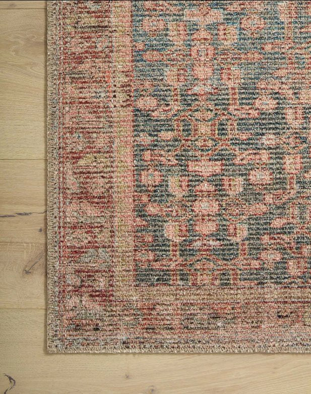Angela Rose X Loloi Aubrey Rug in Blue/Terracotta - Image 5