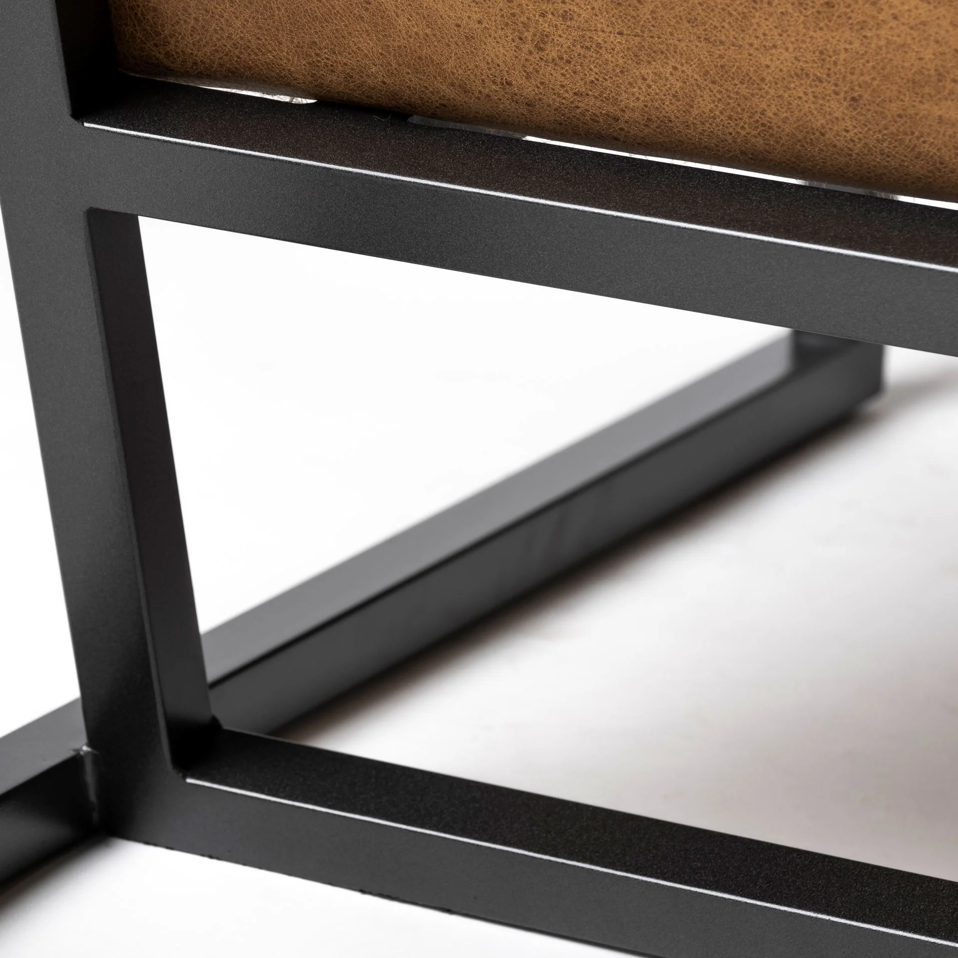 Armelle Leather Accent Chair - Image 9