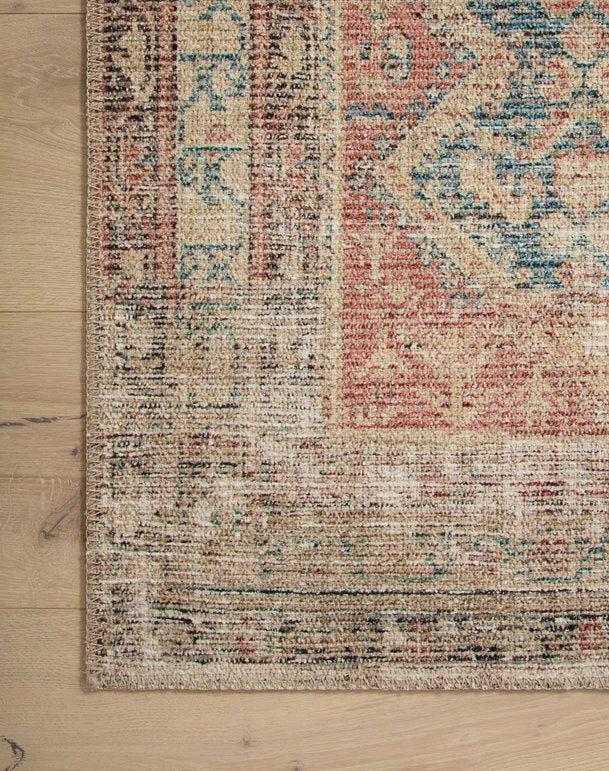 Angela Rose X Loloi Aubrey Rug in Ocean/Spice - Image 5
