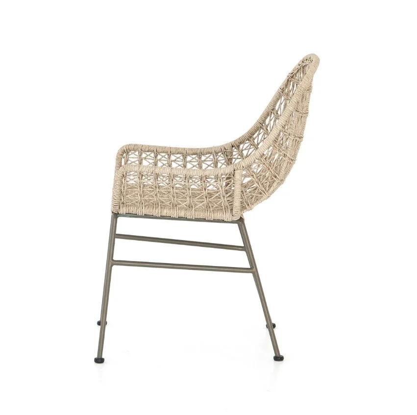 Bandera Outdoor Woven Dining Chair - Image 13