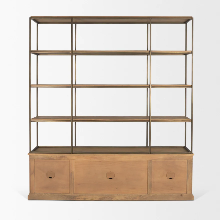 Baron 4-Door Shelving Unit - Image 10