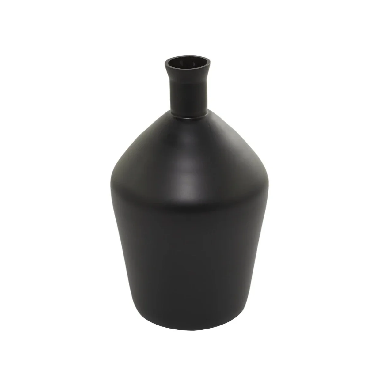 Black Glass Vase