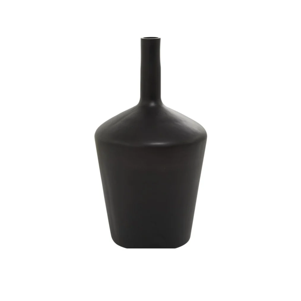 Black Glass Vase