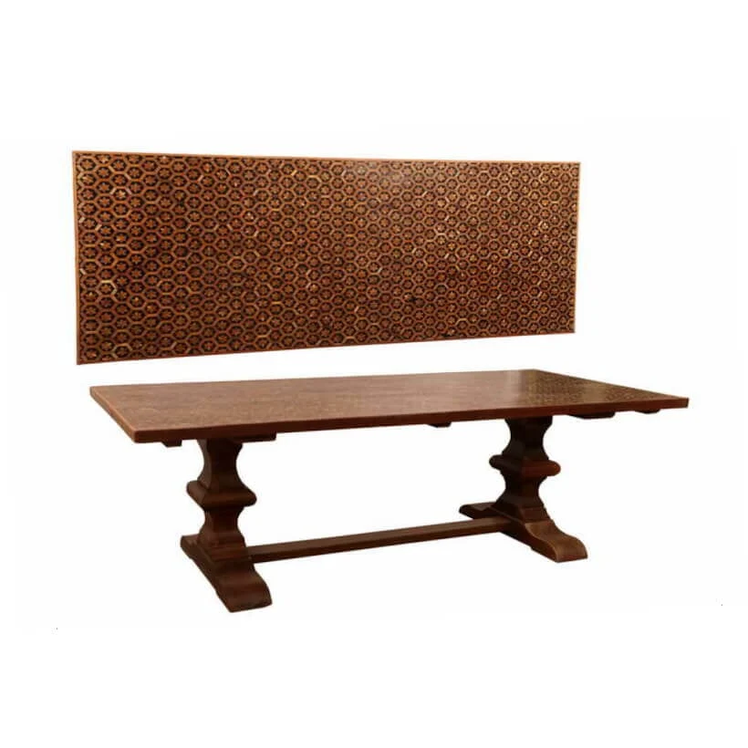 Bone Inlay Dining Table - Image 2