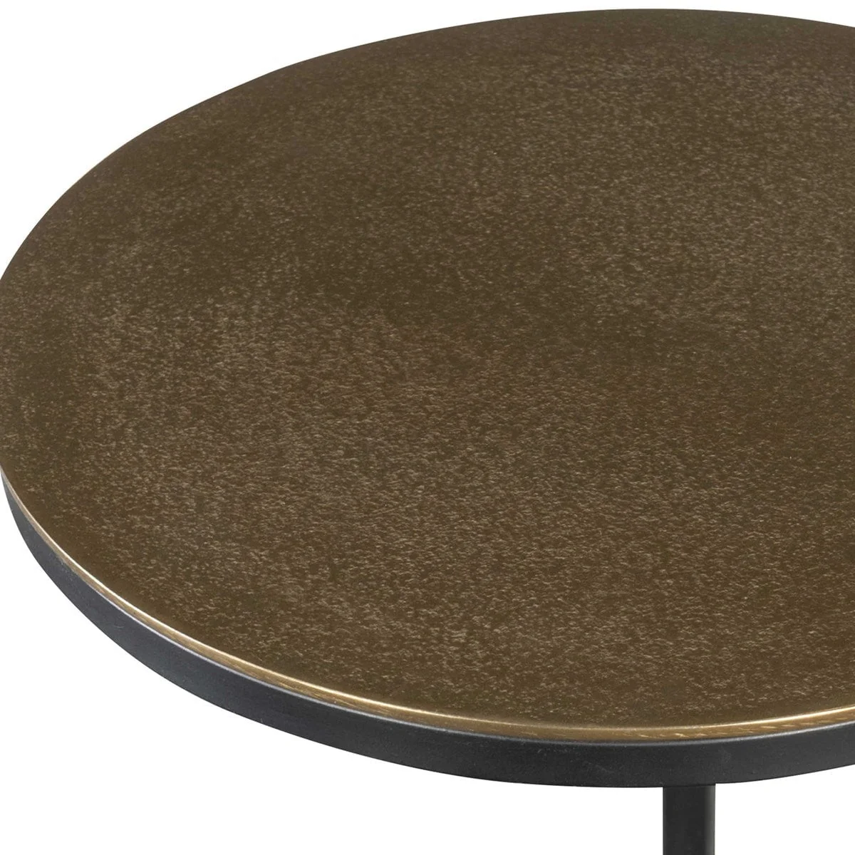Brunei Accent Table in Gold/Black - Image 4