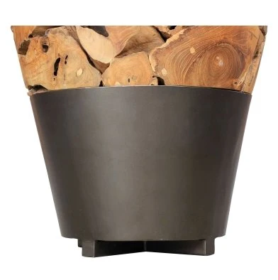 Bruno Recycled Teak Root End Table - Image 3