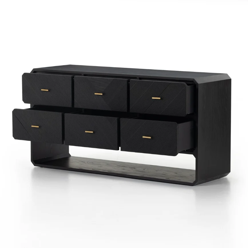 Caspian 6 Drawer Dresser - Image 7