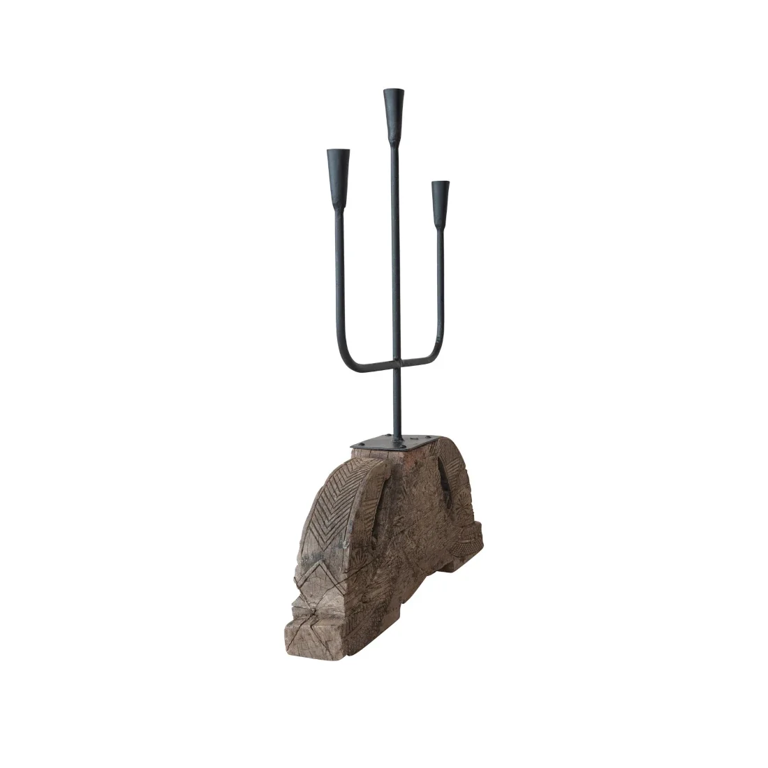 Cast Iron Candelabra - Image 5