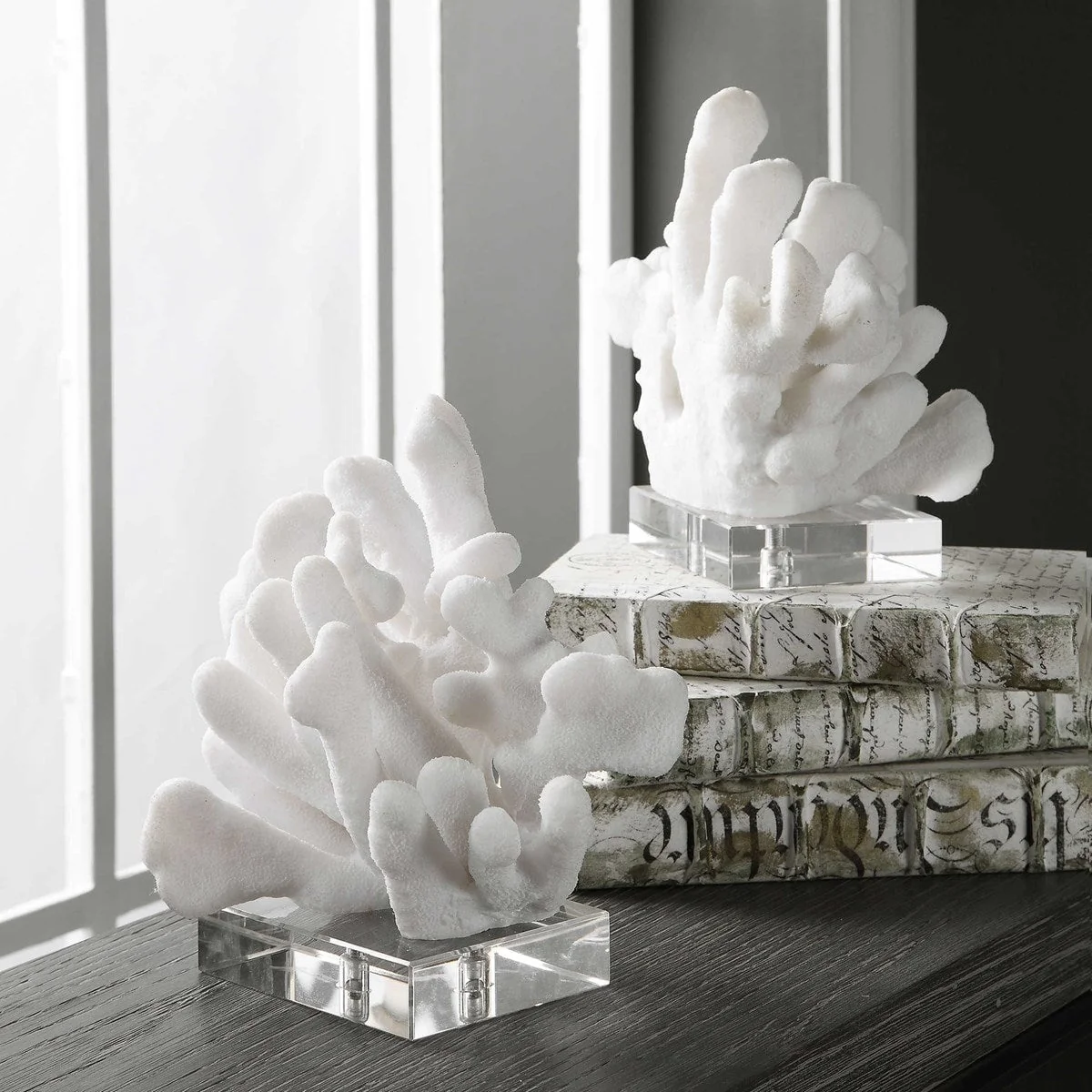 Charbel Faux Coral Bookends - Image 4