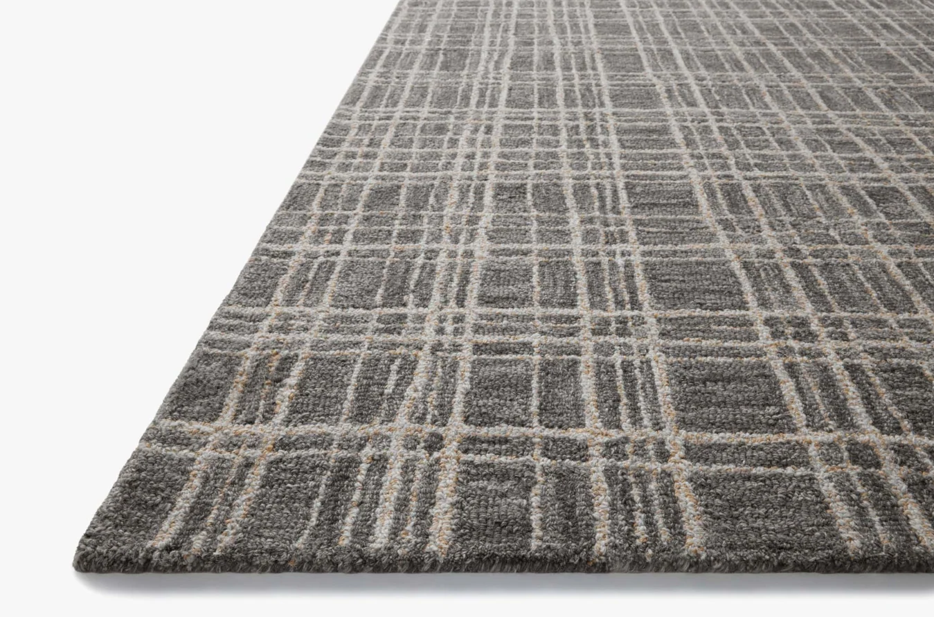 Chris Loves Julia X Loloi Polly Rug in Graphite/Pebble - Image 5