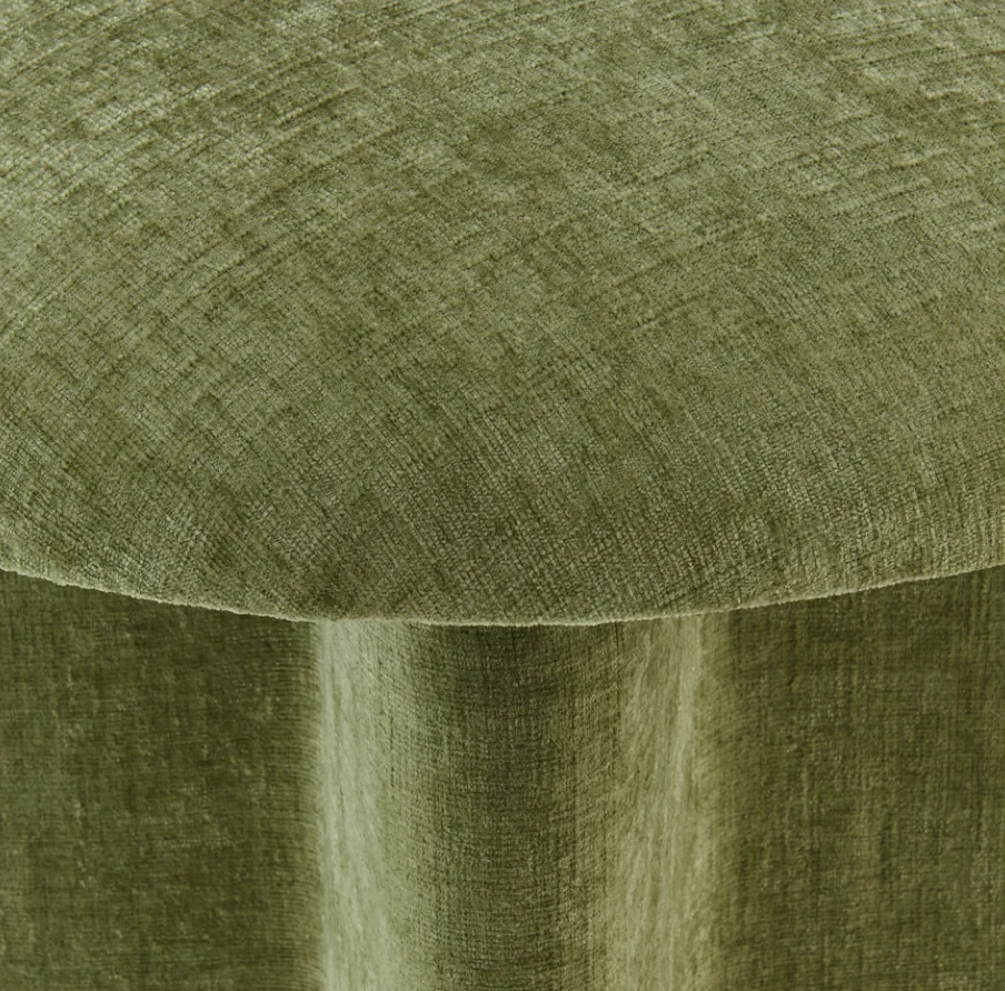 Cielo Chenille Ottoman - Image 4