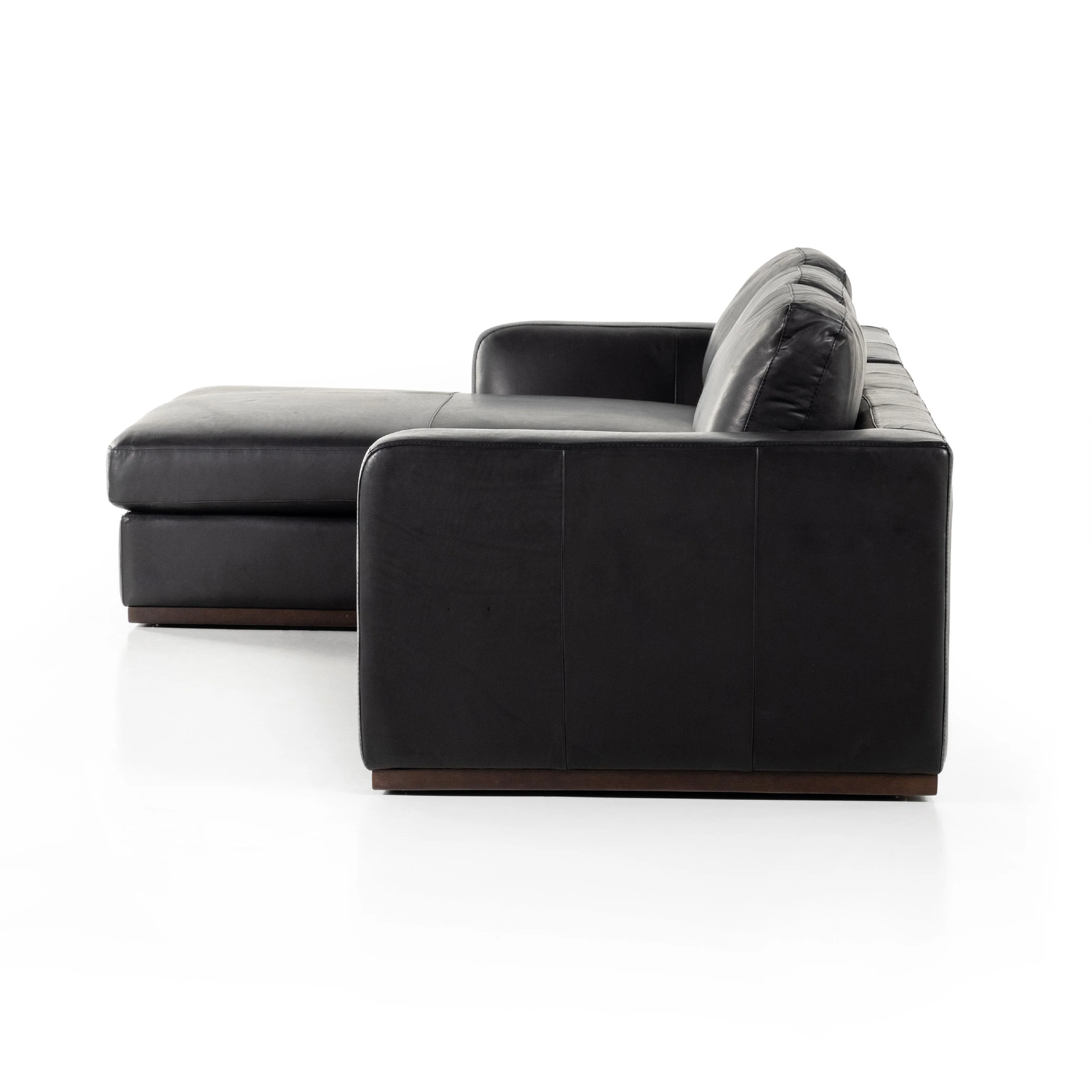 Colt 2 Piece Leather Sectional - Image 3