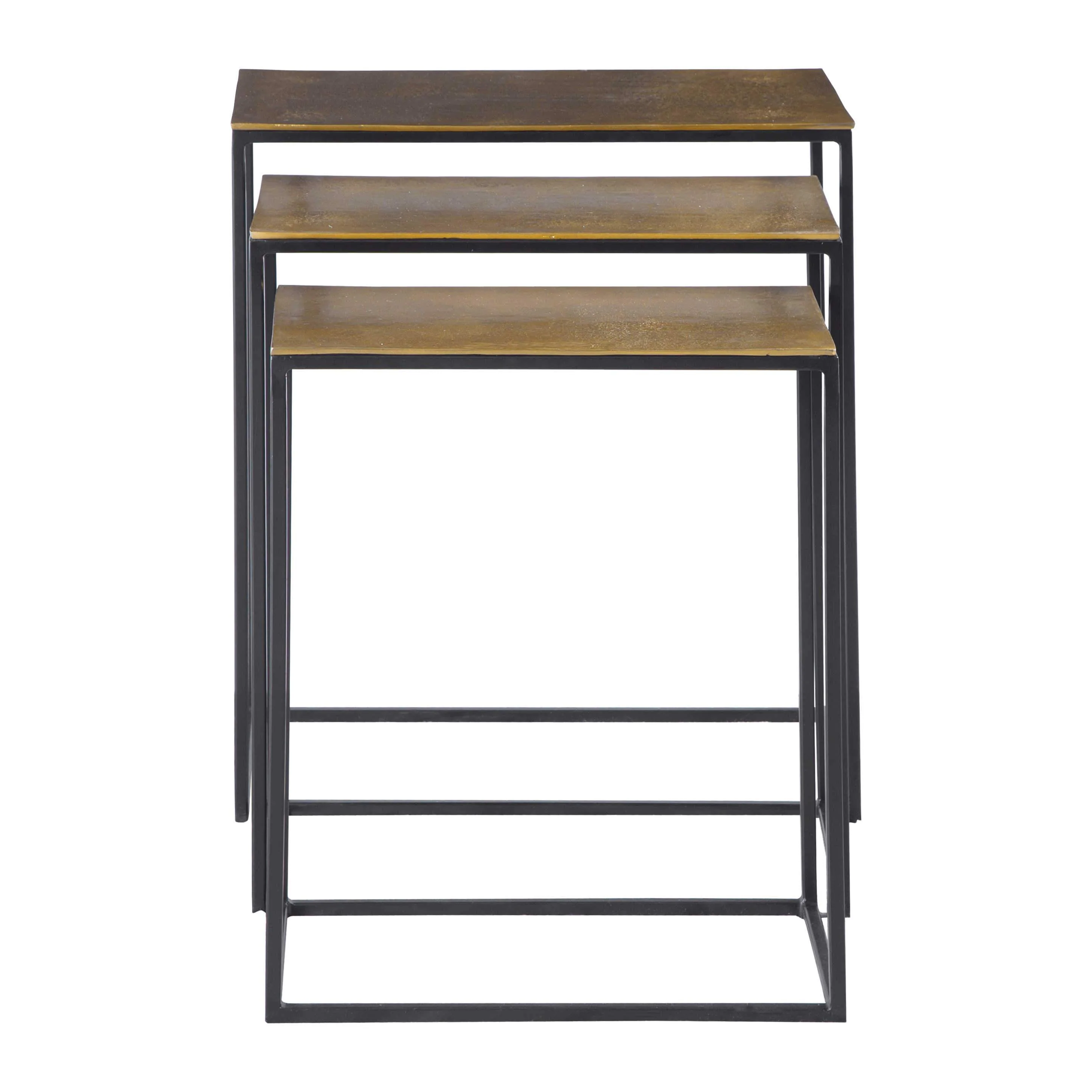 Coreene Iron Nesting Table Set - Image 4