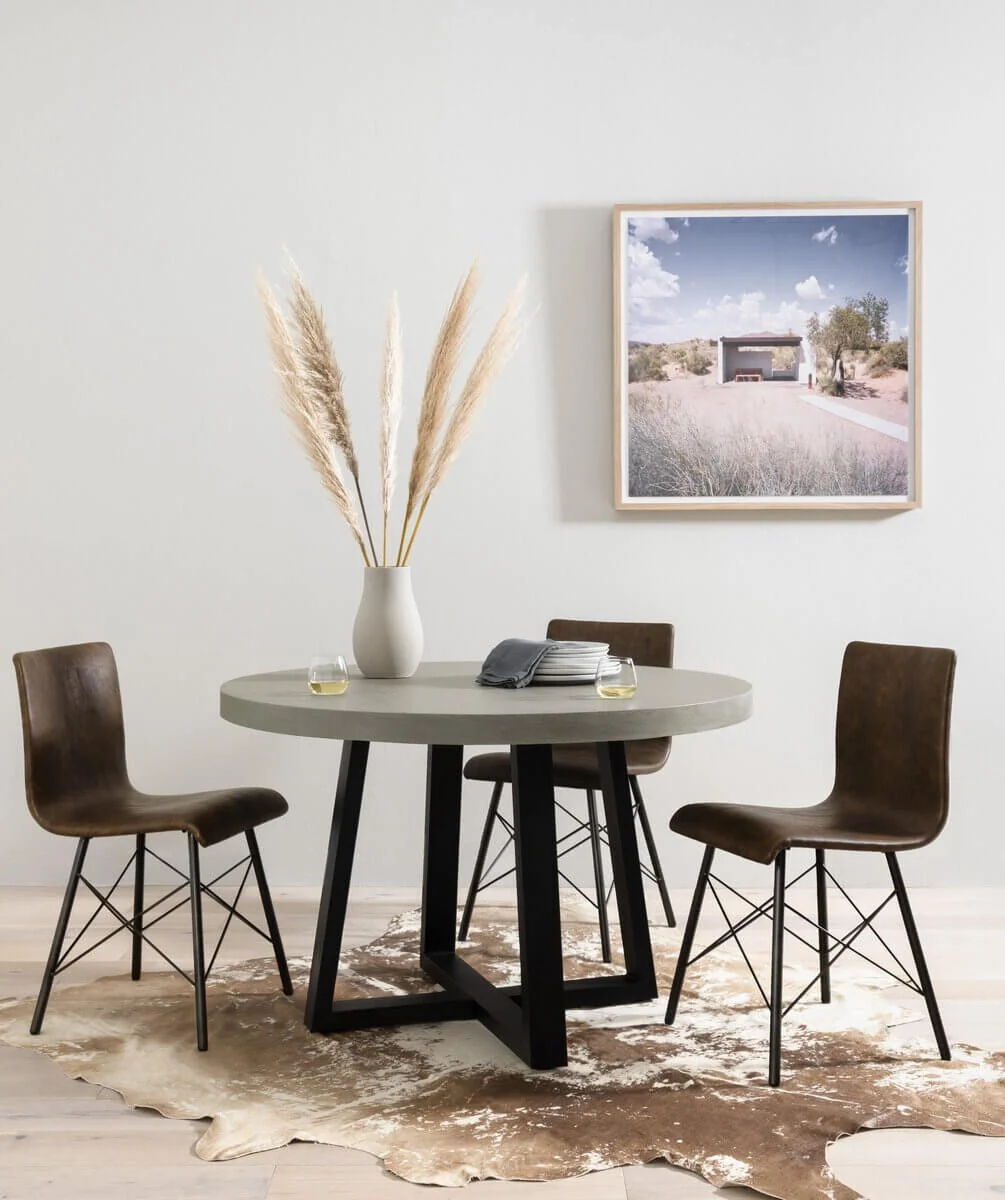 Cyrus Outdoor Round Dining Table - Image 13