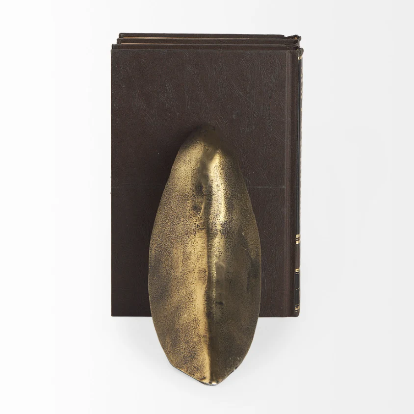 Dover Gold Aluminum Bookends - Image 5