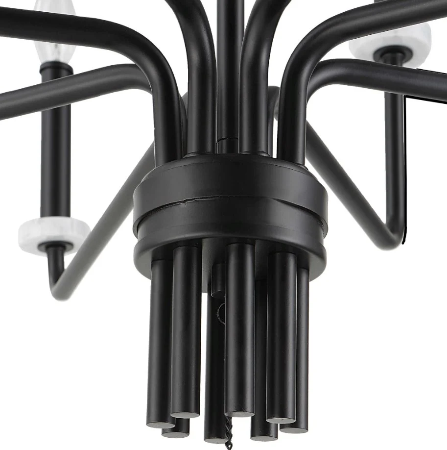 Ebony Elegance Chandelier - Image 5