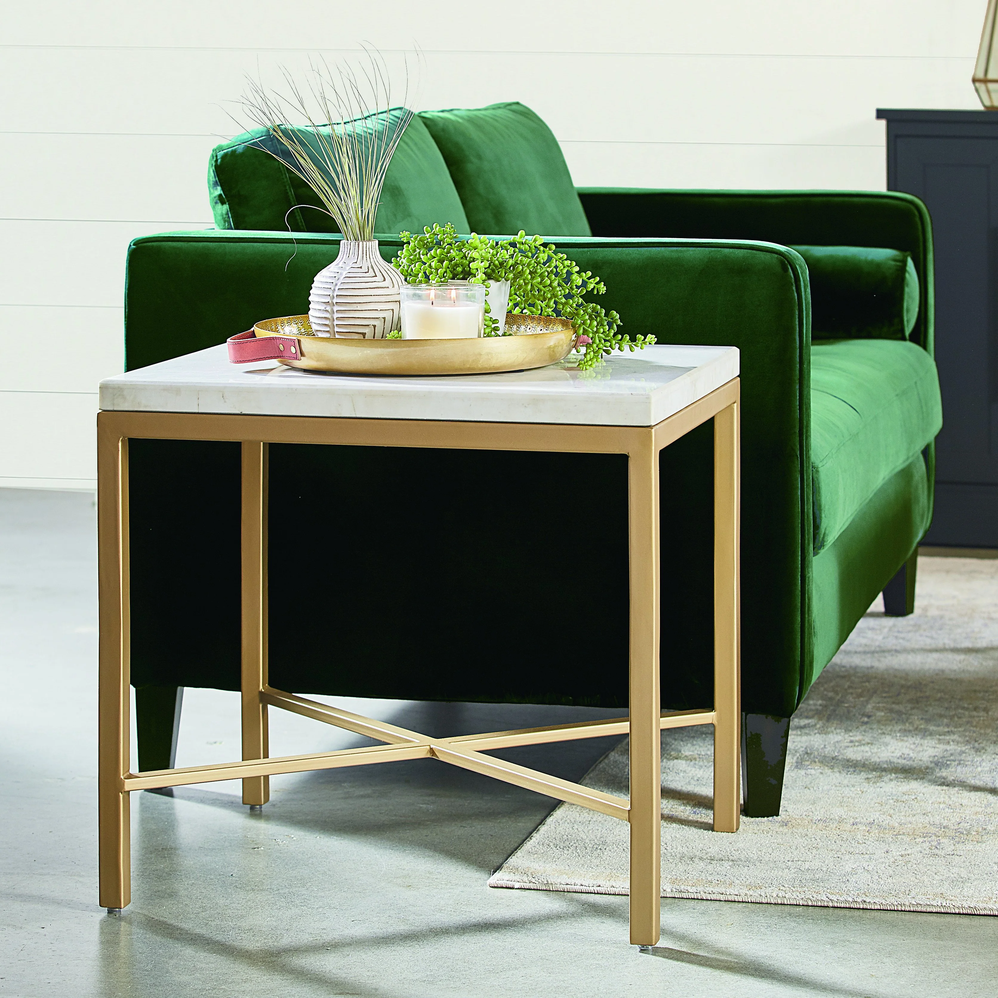 Dapper Velvet Sofa - Image 2