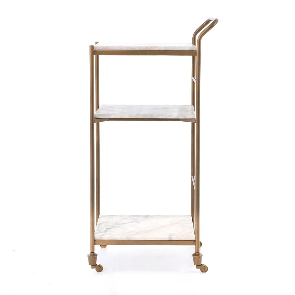 Felix Marble Bar Cart - Image 3
