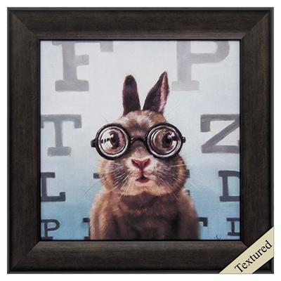 Framed Animal Wall Art "Four Eyes"