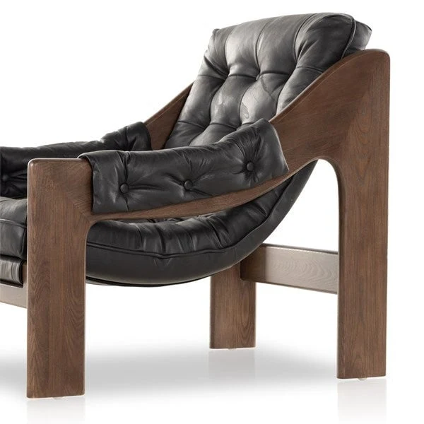 Halston Leather Chair - Image 10