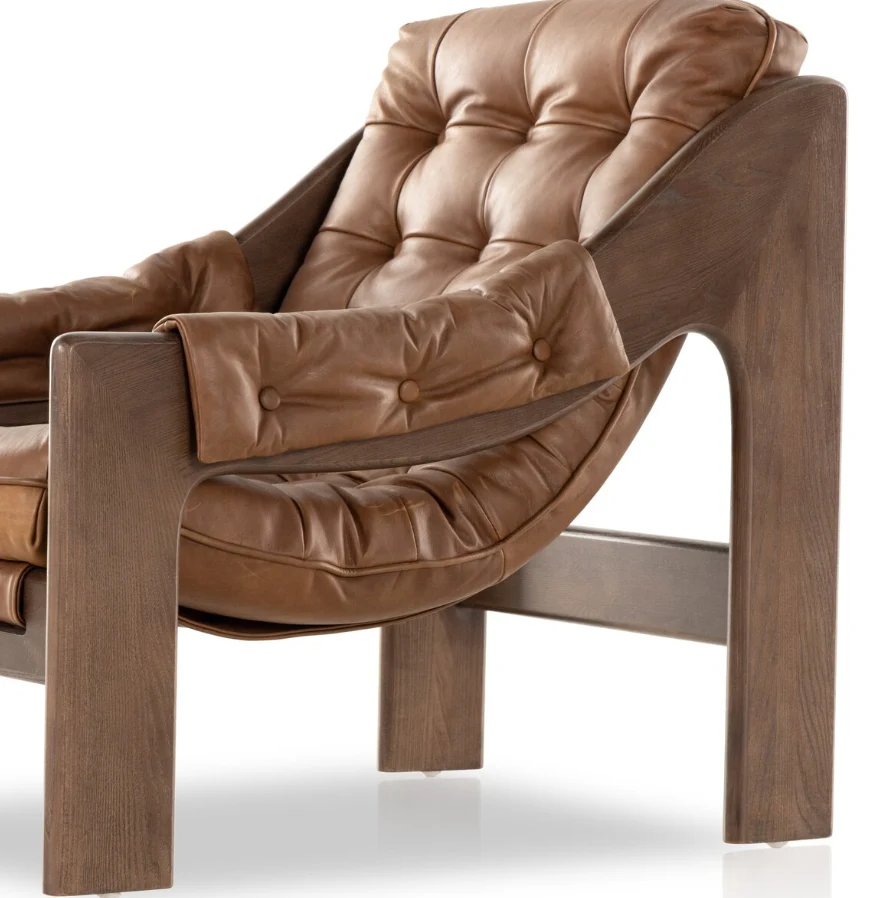 Halston Leather Chair - Image 16