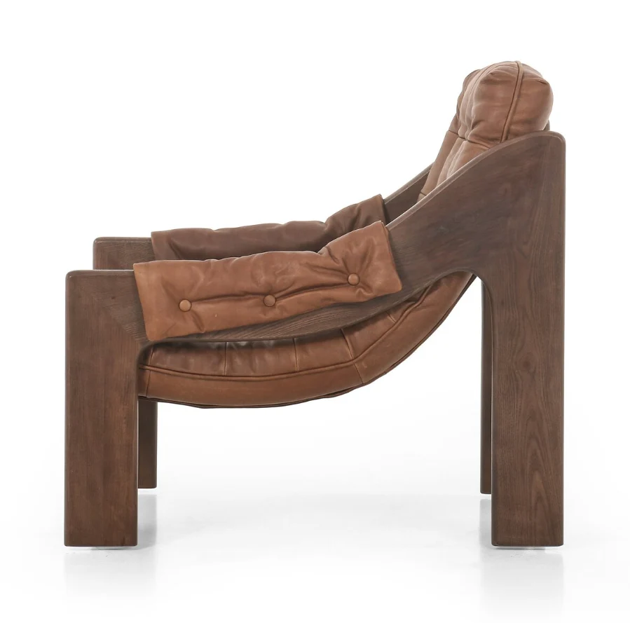 Halston Leather Chair - Image 17