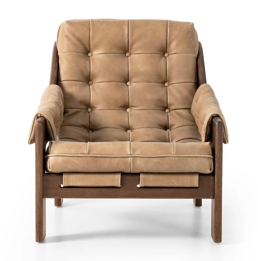 Halston Leather Chair - Image 20