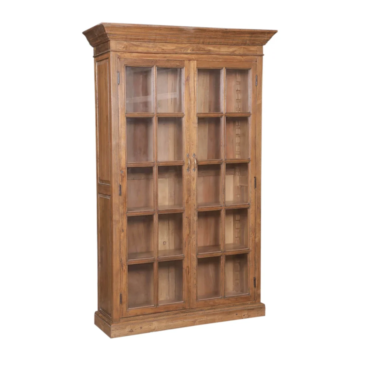 Handcrafted Cabinet with Glass - Image 2