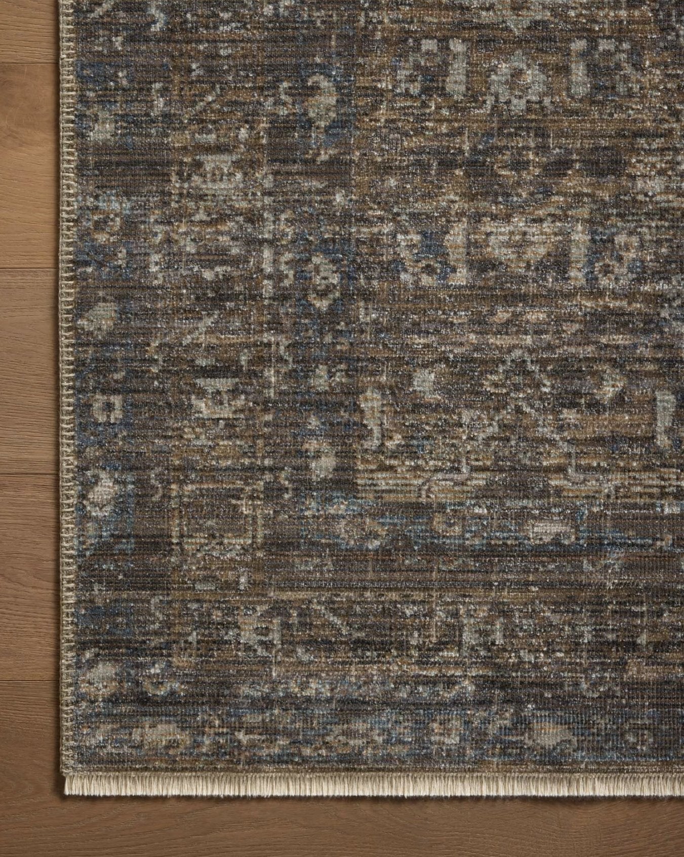 Heritage Rug in Lagoon/Tobacco - Image 2