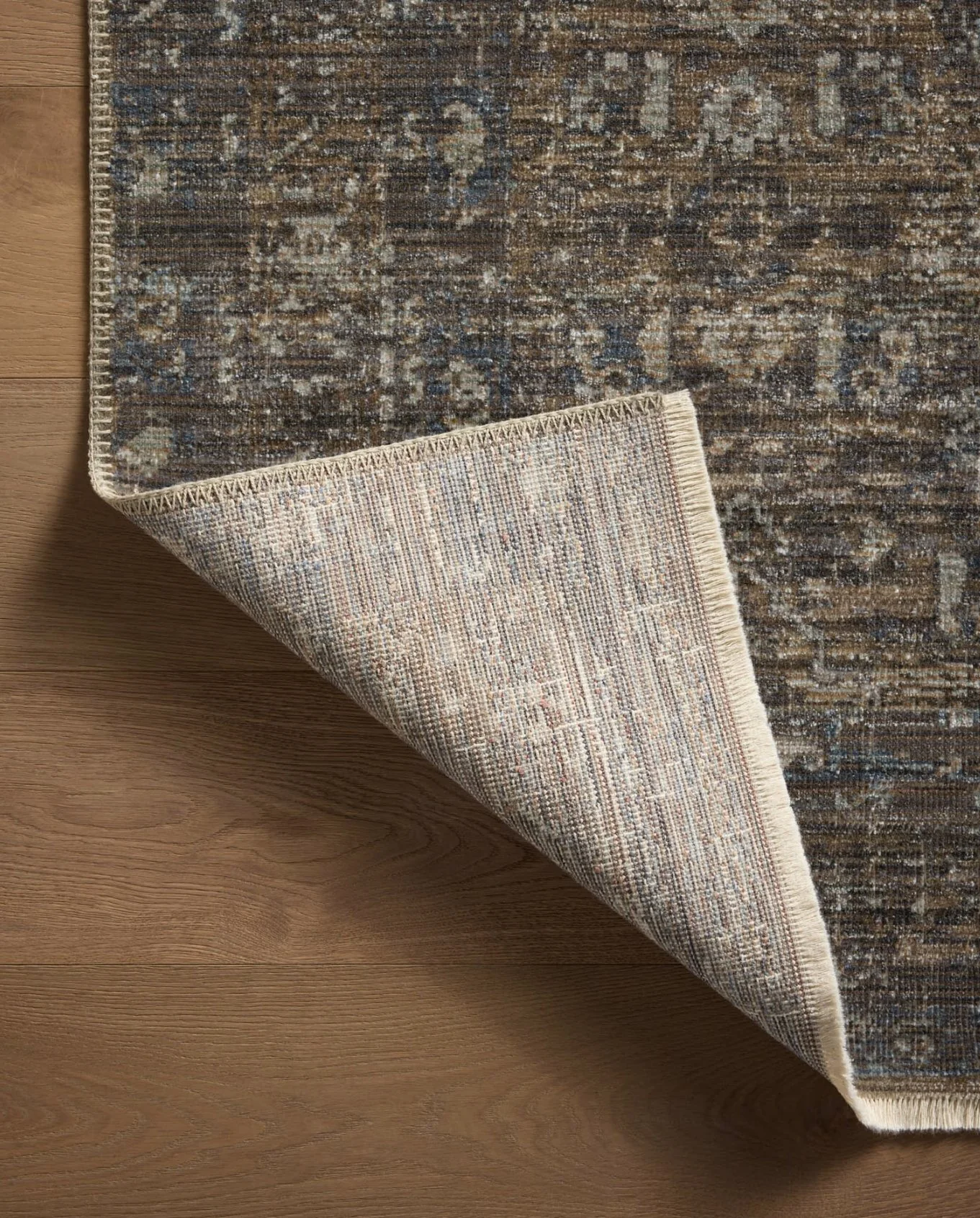 Heritage Rug in Lagoon/Tobacco - Image 3