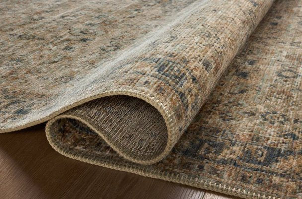 Heritage Rug in Sage/Navy - Image 5
