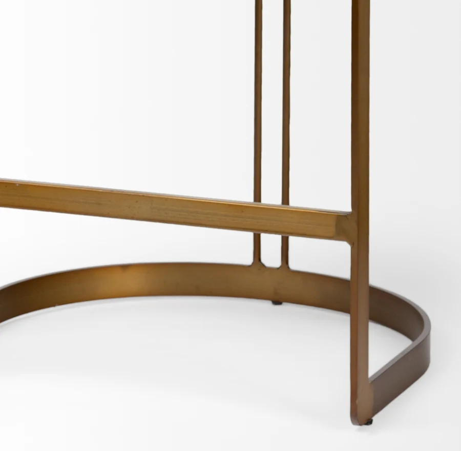 Hollyfield Leather Counter Stool - Image 3