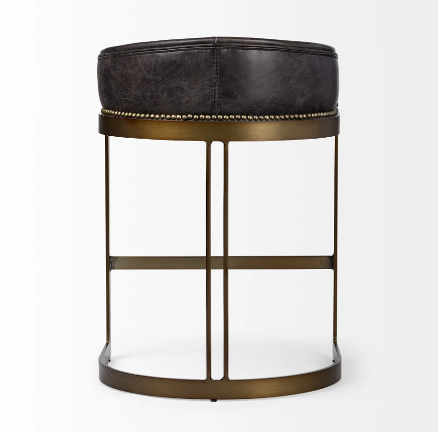 Hollyfield Leather Counter Stool - Image 6