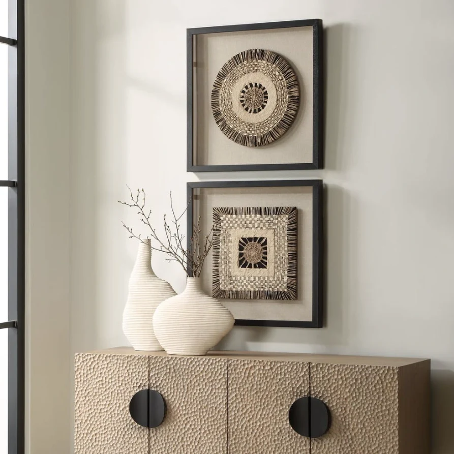 Intertwine Shadow Box, Set of Two Wall Art - Image 5