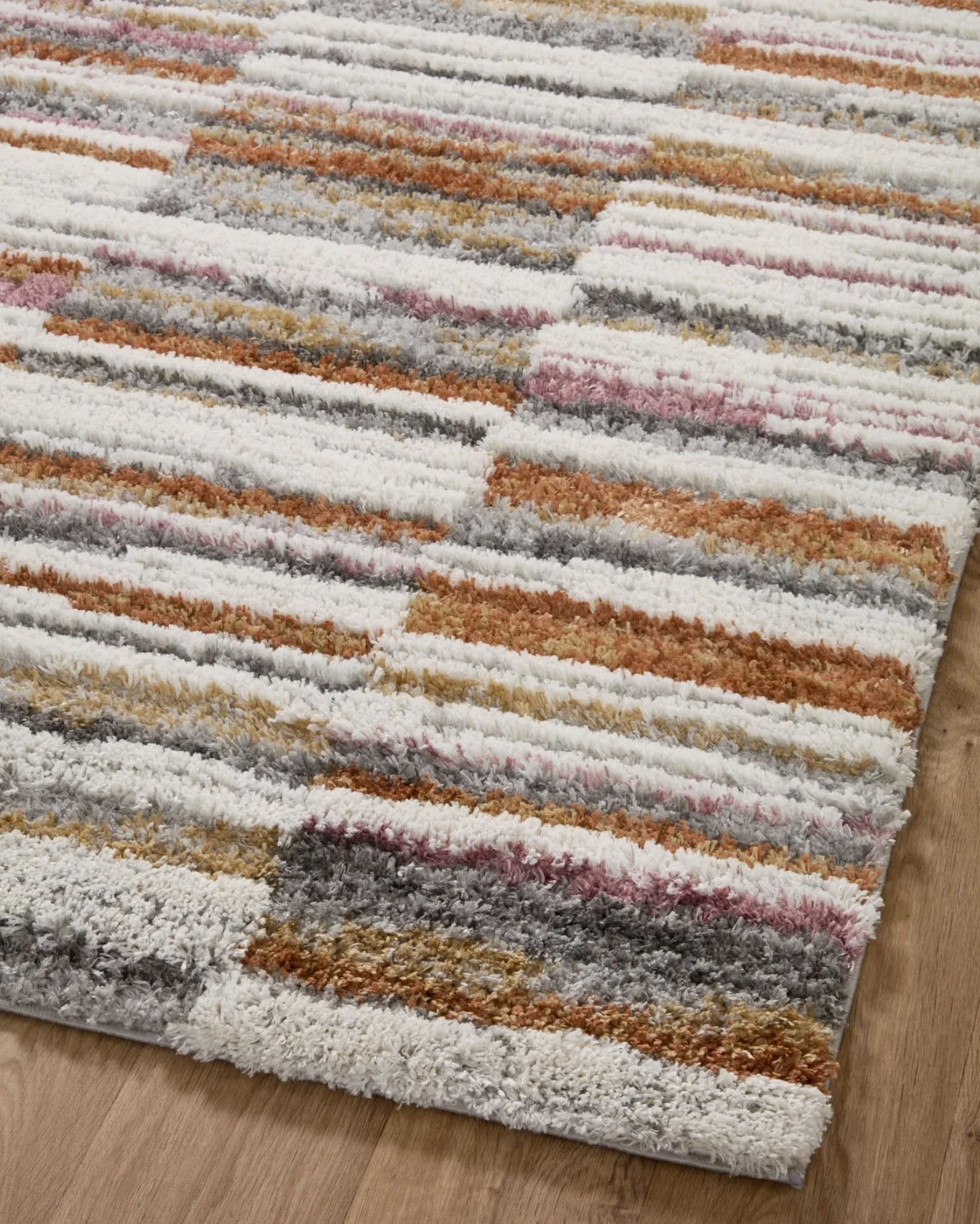 Levitt Rug in Ivory/Sunset - Image 4