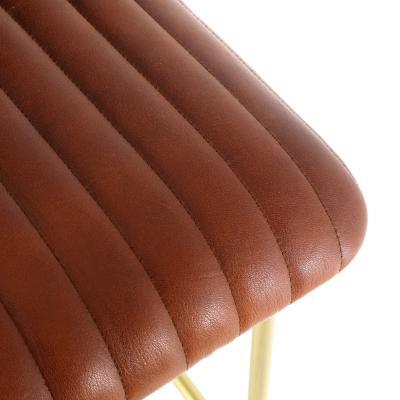 Lewis Leather Bar Stool - Image 6