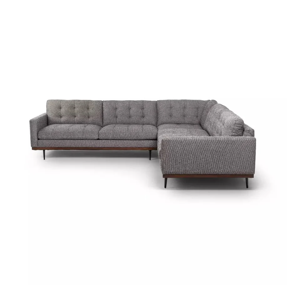 Lexi 3-Piece Leather Sectional - Image 4