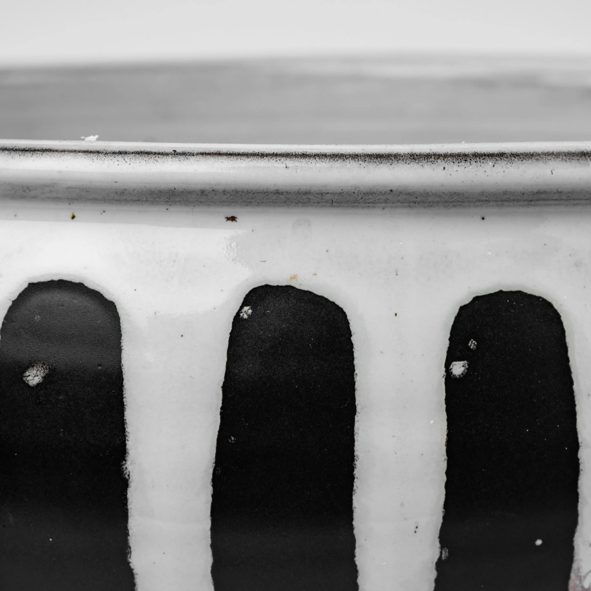 Lexington Ceramic Striped Bowl - Image 2