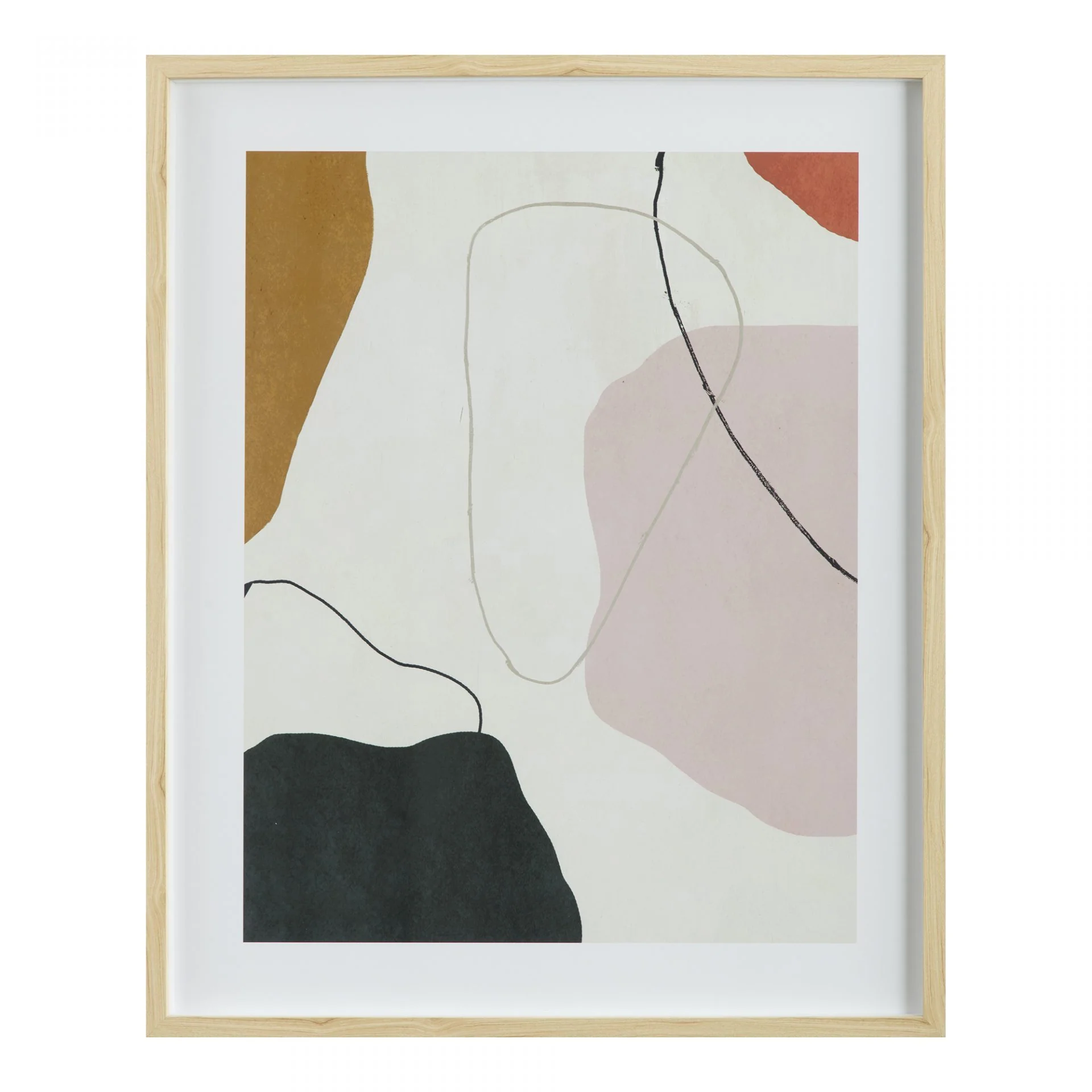 Liberated Abstract Framed Wall Art
