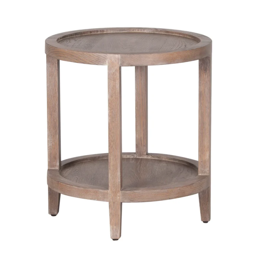 Lowell Round End Table - Image 2