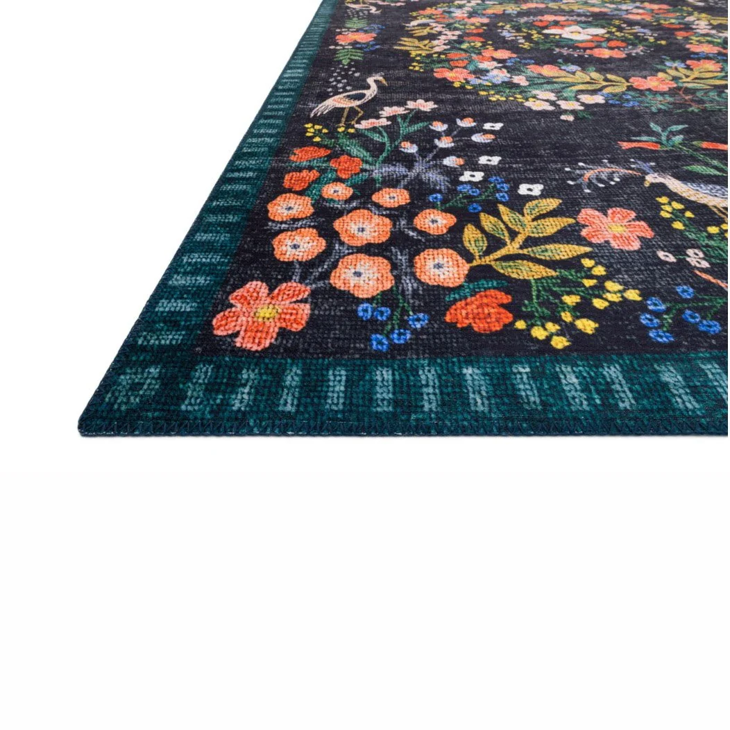 Luxembourg Black Area Rug - Image 2