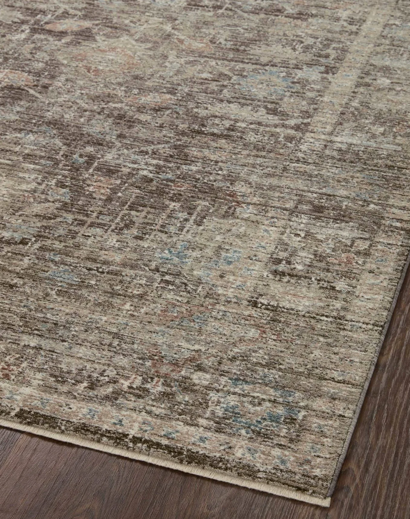 Magnolia Home by Joanna Gaines X Loloi Millie Rug in Charcoal/Dove - Image 5