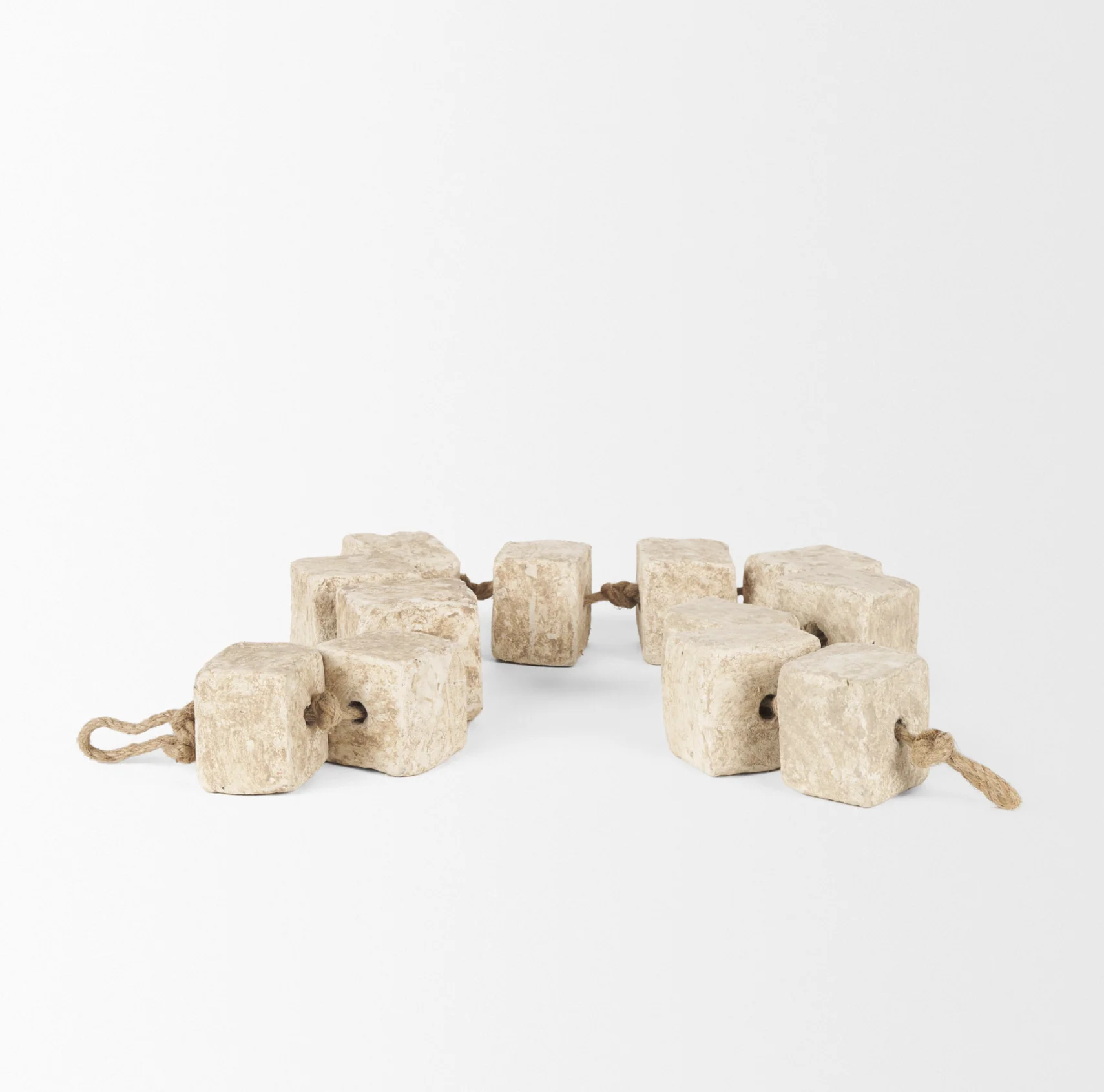 Mala Paper Mache Cube Garland - Image 3